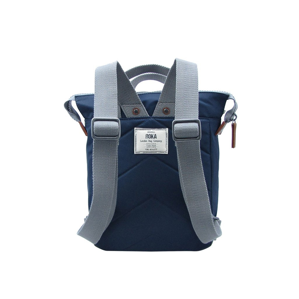 Roka Bantry B Small Midnight Backpack Back