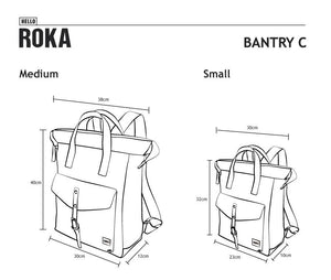 Roka Bantry C Medium Black Backpack Sketch