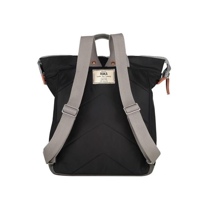 Roka Bantry C Medium Black Backpack Back