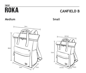 Roka Canfield B Medium Graphite Backpack Sketch