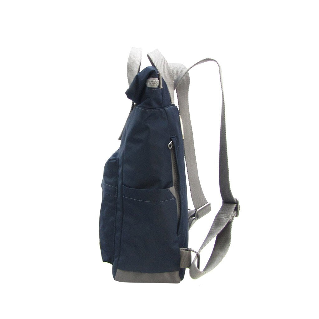 Roka Canfield B Medium Midnight Backpack Side