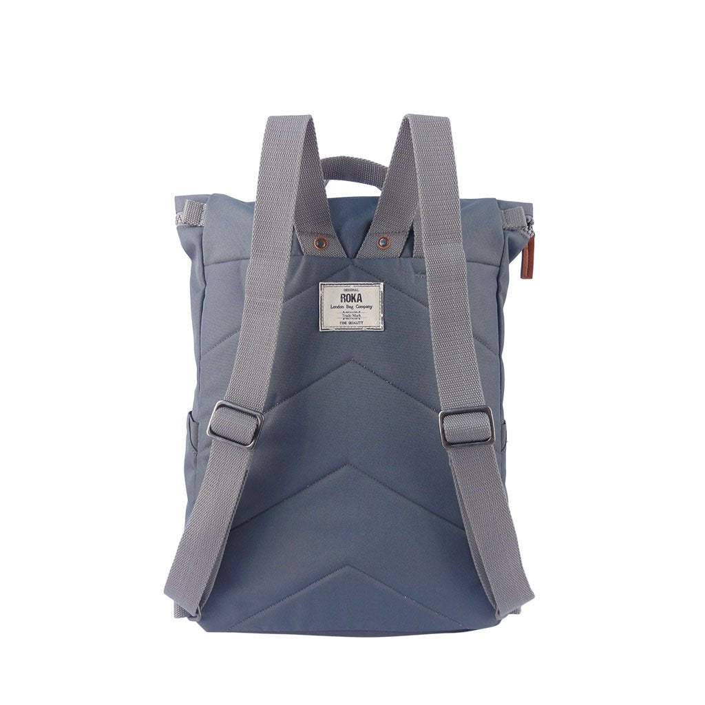 Roka Finchley A Medium Charcoal Backpack Back