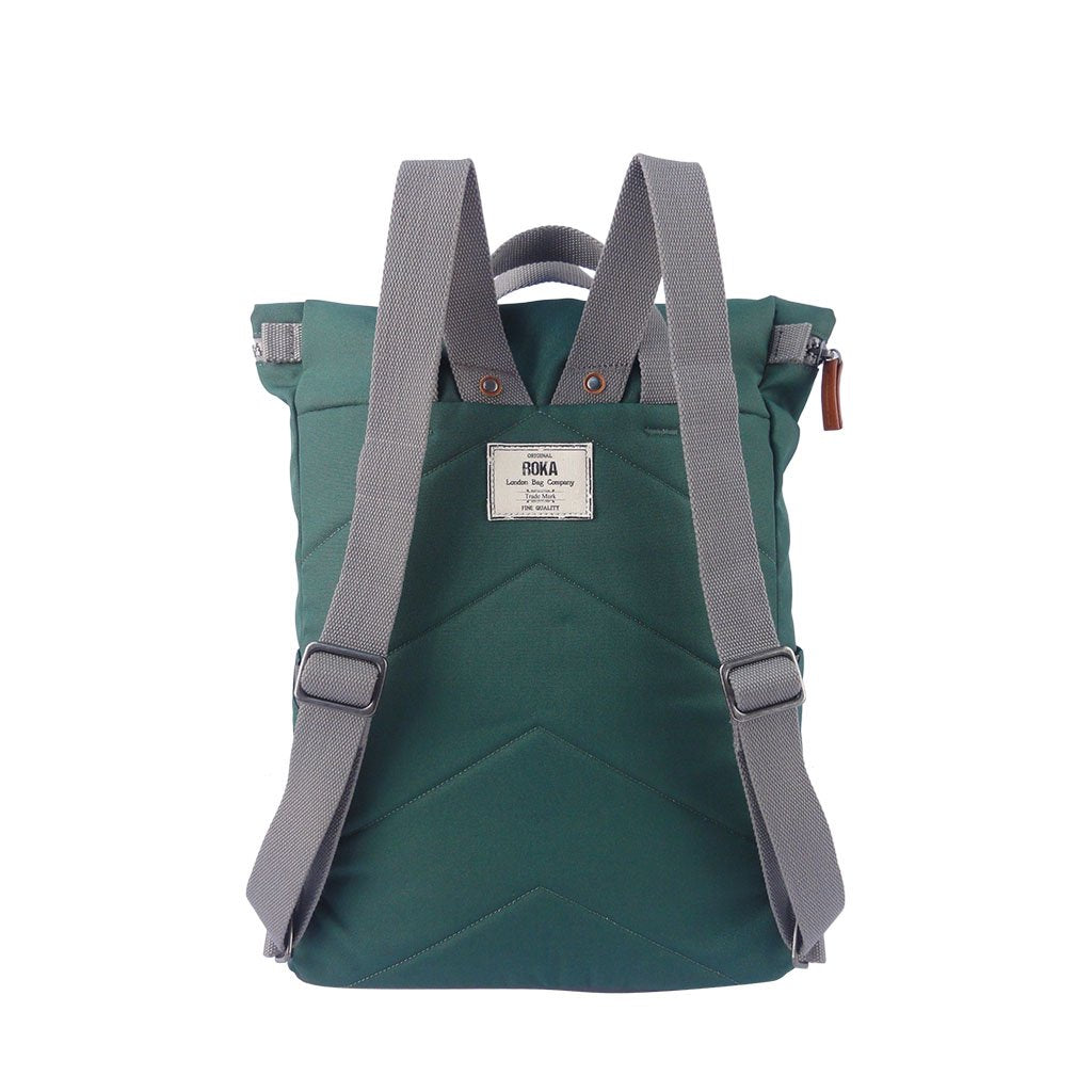 Roka Finchley A Medium Fern Green Backpack Back