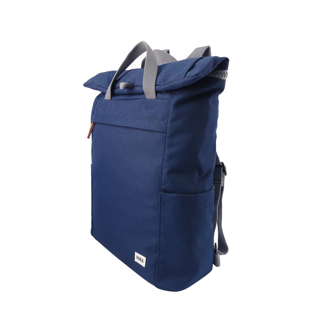 Roka Finchley A Medium Midnight Backpack Side