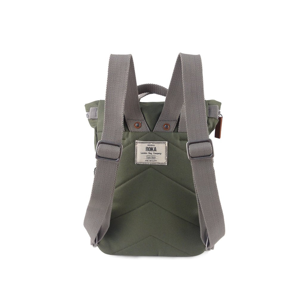 Roka Finchley A Medium Military Backpack Back