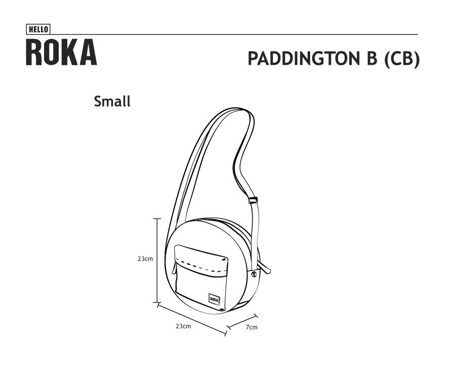 Roka Paddington B Small Cross-body Airforce Backpack Sketch