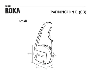 Roka Paddington B Small Cross-body Airforce Backpack Sketch