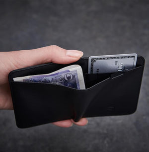 Vaultskin City RFID Wallet (Black) Features Open