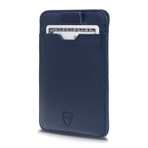 Vaultskin Chelsea RFID Card Holder (Navy) Angle