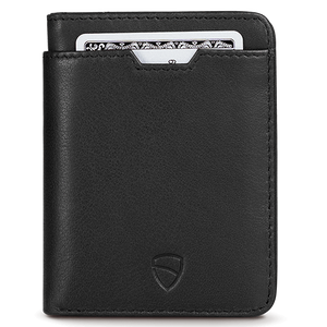 Vaultskin City RFID Wallet (Black) Front