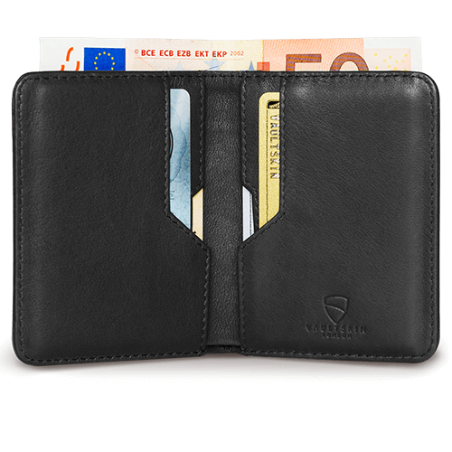 Vaultskin City RFID Wallet (Black) Inside