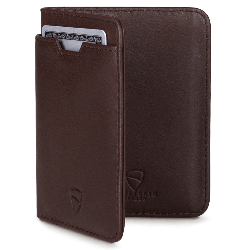 Vaultskin City RFID Wallet (Brown) With Box