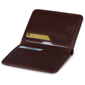 Vaultskin City RFID Wallet (Brown) Open