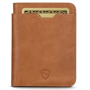 Vaultskin City RFID Wallet (Cognac) Front