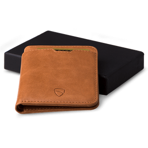 Vaultskin City RFID Wallet (Cognac) With Box